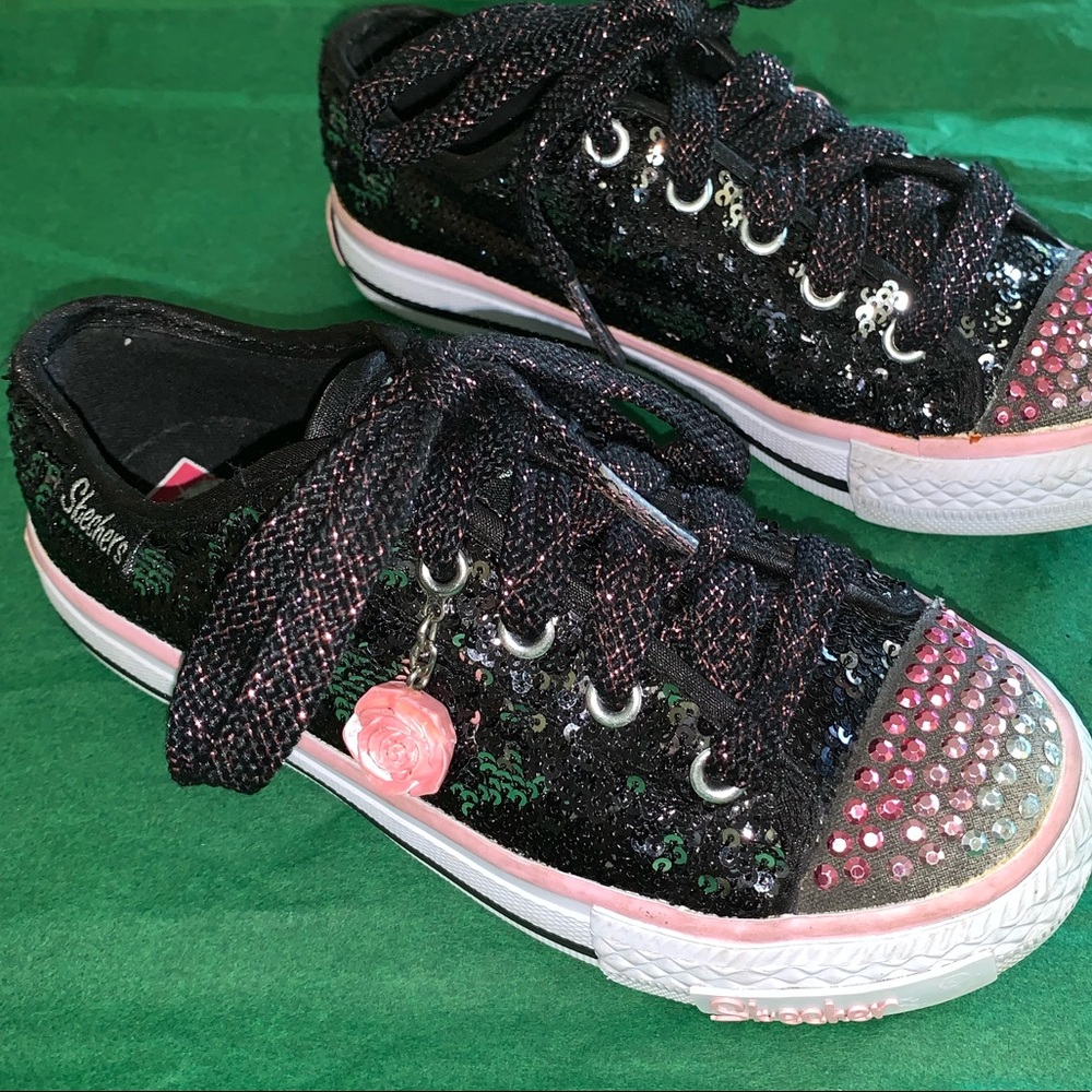 Skechers Twinkle Toes Sneakers Size Girls 12